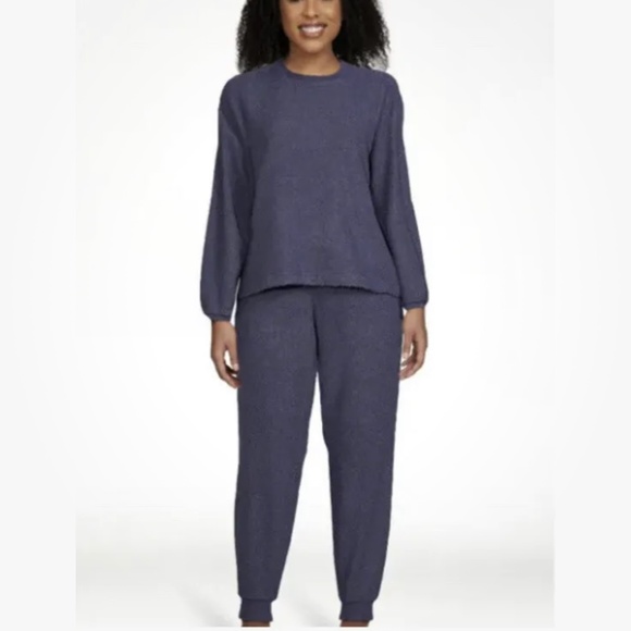 Secret Treasures 2 PC Pajama Set Dark Iris Blue Long Sleeves Crewneck XL NEW - Picture 6 of 10